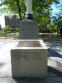 U.S.S. Maine Plaque (Tilly), 2021, NYC Parks