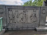Carl Schurz Memorial, proper right relief, 2022, NCY Parks