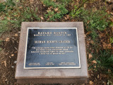 Bayard Rustin Plaque, 2020, NYC Parks