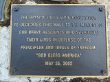 Bayside Hills Memorial Flagstaff, 2021, NYC Parks