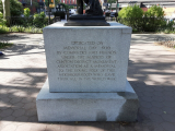 Clinton War Memorial (Doughboy), 2020, NYC Parks