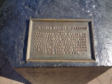 Colonel David Marcus Memorial Playground Plaque, 2020, NYC Parks