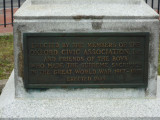 Corporal George J. Wellbrock Memorial, 2011, NYC Parks