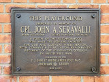 Corporal John A. Servalli Tablet, 2023, NYC Parks