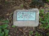 Corporal Robert Gray Tree Marker, 2007, NYC Parks