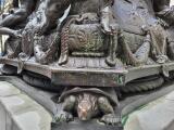 John Purroy Mitchel Memorial Flagstaffs (detail), 2024, NYC Parks