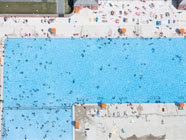 Tobias Hutzler, McCarren Park Pool, New York, 2014, Courtesy of Tobias Hutzler