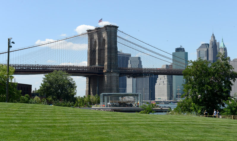 Karte des Brooklyn Bridge Parks