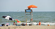 Lifeguard at Rockaway Beach