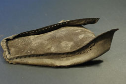 Examples of shoe fragments found within the Slip.