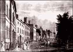 Photo of Bowling Green and Broadway, 1826