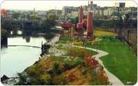 Concrete Plant Park, 2009, photo by Malcolm Pinckney, New York City Parks & Recreation