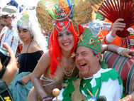 Mermaid Parade, Coney Island, Brooklyn, June 22, 2002. Credit: Mario Favetta, New York City Parks Photo Archive, neg. 64862.