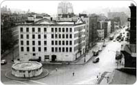 Henry I. Stetler Warehouse and Comfort Station, Bird?s-Eye View South at Bleecker and Hudson Streets