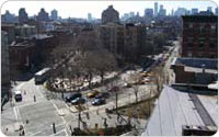 Bird?s-Eye View of Bleecker Street Playground and Sitting Area, 2010, Photograph by Jonathan Kuhn