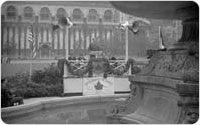 Bryant Park, Dedication Day, Commissioner Robert Moses, September 14, 1934, New York City Parks Photo Archive