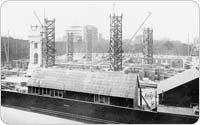 New York Public Library Construction, Bryant Park, circa 1902, collection of the New York Public Library