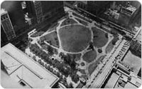 Aerial View of Bryant Park, 1931, collection of the New York Public Library