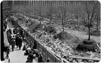 Bryant Park Construction, May 5, 1934, New York City Parks Photo Archive