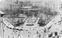 Aerial view, 1941, New York City Parks Photo Archive