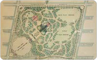 Image of 1868 Designs for Fort Greene Park (formerly named Washington Park)