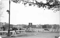 WPA sign at Lincoln Terrace Park, November 2, 1936, New York City Parks Photo Archive