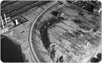 Aerial View of Owl's Head Park and Bliss Mansion, 1934, New York City Parks Photo Archive