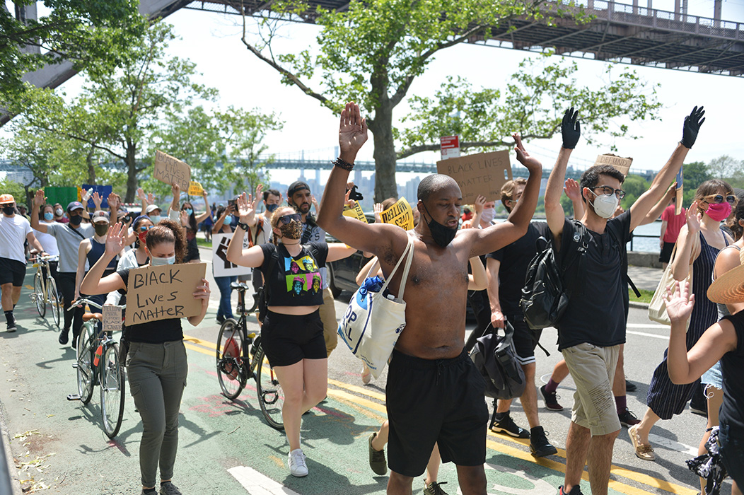 Black Lives Matter Protest, Astoria Park