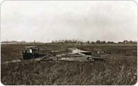 Marshes, Linoleumville, Staten Island, Staten Island, 1932, photo by Percy Loomis Sperr, New York Public Library