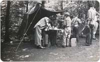 Boy Scout Camporee, 1946, courtesy of Ten Mile River Scout Museum