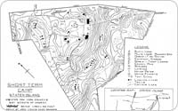 Short Term Camp Map, courtesy of Ten Mile River Scout Museum