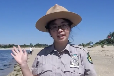 an urban park ranger