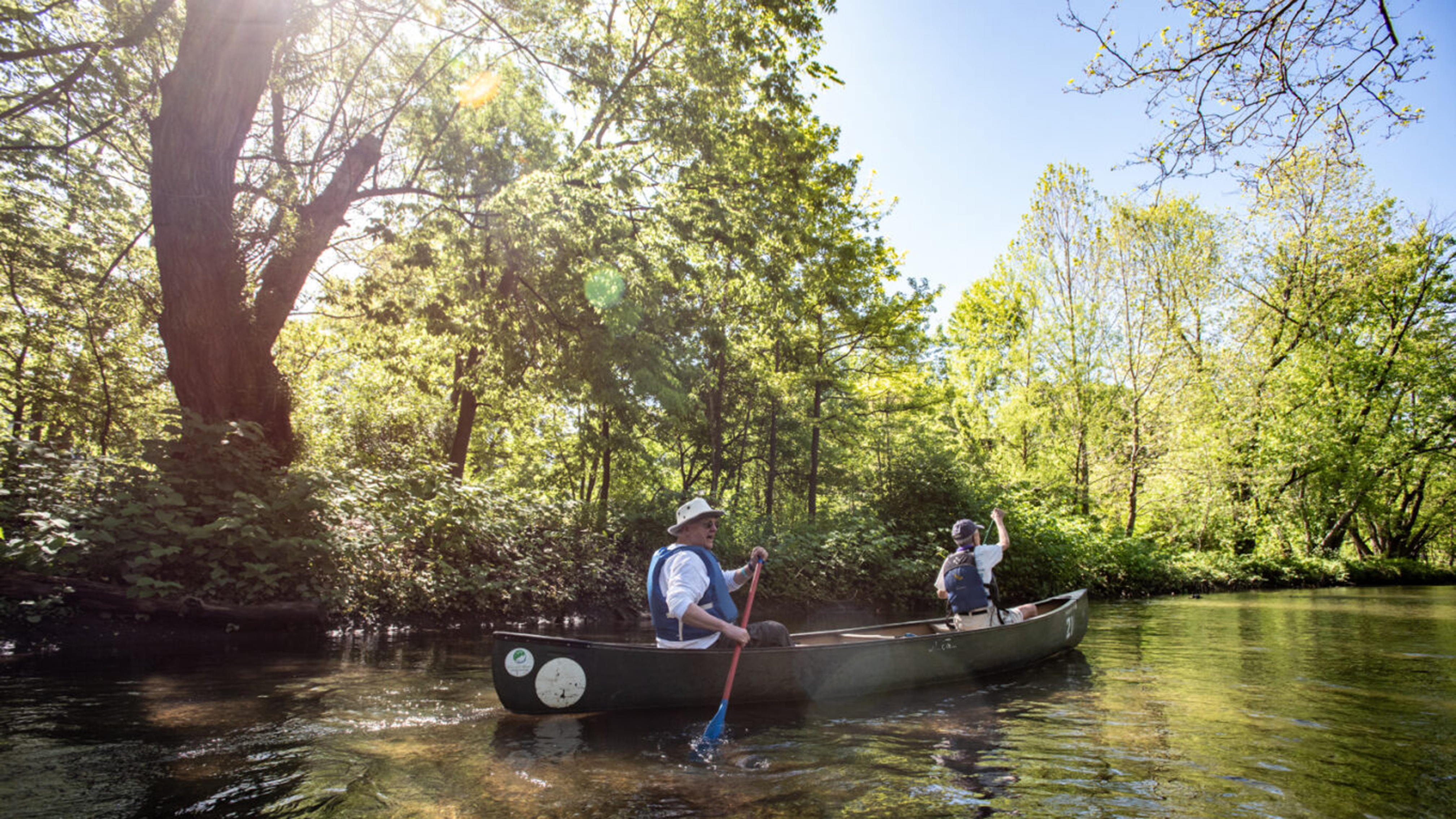 Natural area on Bronx River