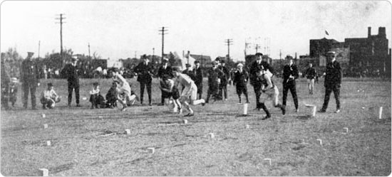 ?Potato Race, 4th of July Athletic Games,? Annual Report of the Department of Parks for the Year 1918.