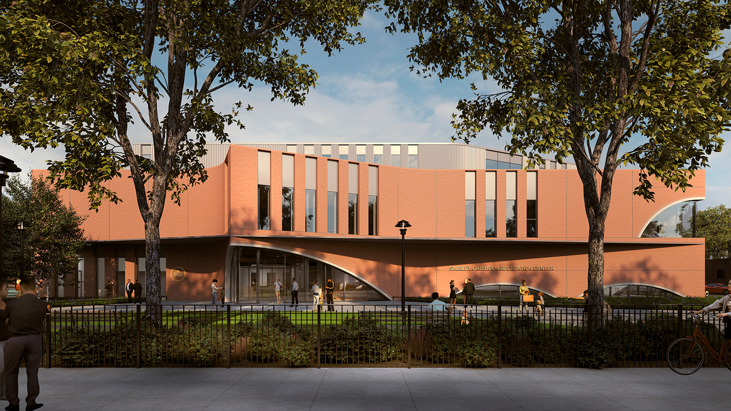 rendering of Shirley Chisholm Recreation Center