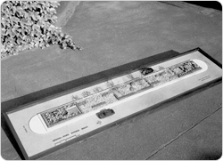 Clara Coffey’s model design for the Park Avenue Mall, September 20, 1969.