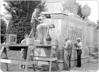 Bronx Victory Memorial, July 1943. Courtesy of Parks Photo Archive, Neg. 53173.6.