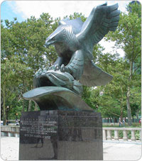 East Cost Memorial, maintenance 13, August 16, 2007