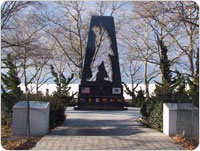 New York Korean War Veterans Memorial in Manhattan.