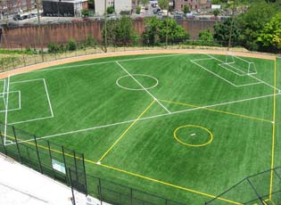 West Bronx Recreation Center after construction