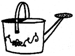 Graphic of watering can