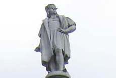 Columbus statue in Columbus Circle, Manhattan