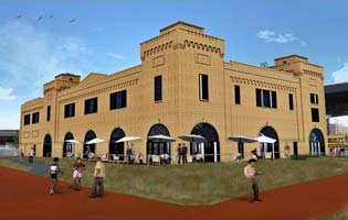 Rendering of the Former Powerhouse Building