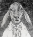 Bureaucratic Goat, by Richie Lasansky