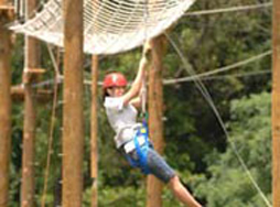 The Zip Line high element