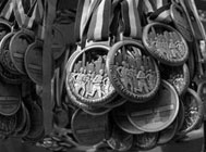 Image of NYC Marathon medals