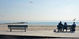 Boardwalk at Rockaway Beach