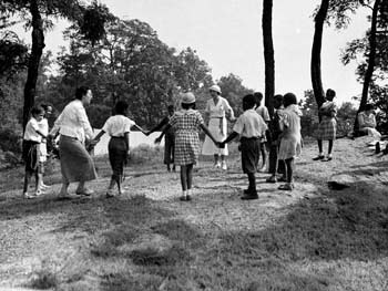 Day Camp, Inwood Hill Park, August 20, 1934