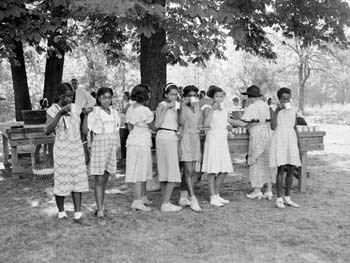 Day Camp, Inwood Hill Park, August 20, 1934