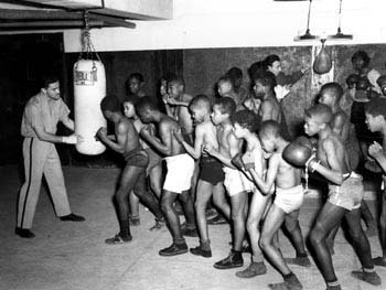 Boxing Instruction, Colonial Park Recreation Center, Manhattan, February 17, 1942